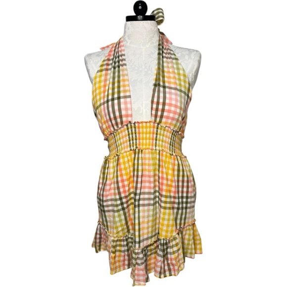 Aerie Crinkle Beach /Sun Dress Size Small - Picture 2 of 5